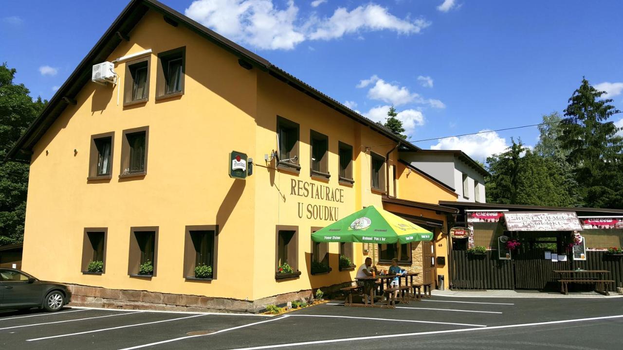 Rodinny Pension U Soudku Rudník Exteriör bild